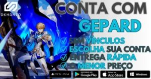 ✨Star Rail — Conta Com GEPARD Lvl 3-8 - Outros
