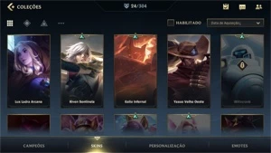 Conta wild Rift / LOL - League of Legends: Wild Rift LOL WR
