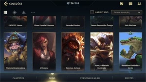 Conta wild Rift / LOL - League of Legends: Wild Rift LOL WR