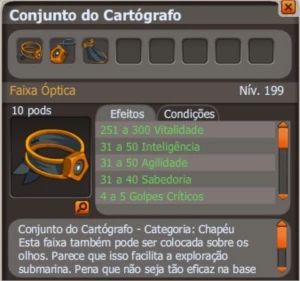 set Cartógrafo completo (SPIRITIA) - Dofus