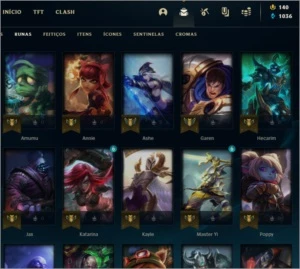 Conta Barata lvl 20 - League of Legends LOL