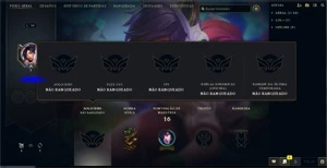 Conta LOL nivel 10 com 43K de RP - League of Legends