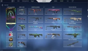 Conta valorant diamante 3, diversas skins valor gasto 1100