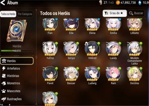 Conta Epic Seven - Outros