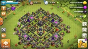 CLASH OF CLANS CV 9 QUASE FULL