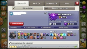 CLASH OF CLANS CV 9 QUASE FULL