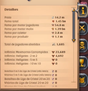 Conta albion 1.45bn de fama - Albion Online