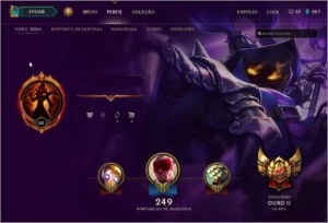 Conta League of Legends - Ouro 2 LOL