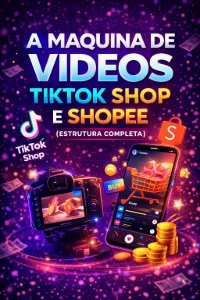 A Máquina De Vídeos Tiktok Shop E Shopee - Outros