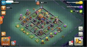 Conta de Clash Of Clans CV 11 - Quase Full