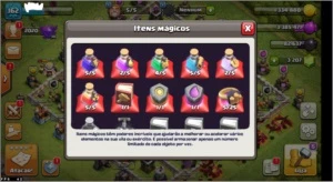 Conta de Clash Of Clans CV 11 - Quase Full