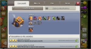 Conta de Clash Of Clans CV 11 - Quase Full