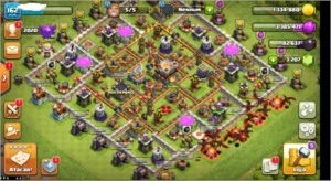 Conta de Clash Of Clans CV 11 - Quase Full