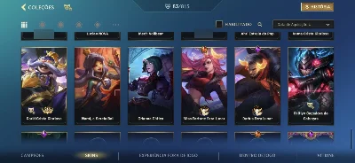 Conta LOL Wild Rift cheia de SKINS e CHAMPS✨️🔥 - League of Legends: Wild Rift LOL WR