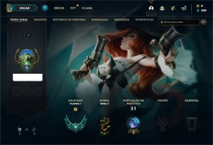 Smurf Platina 1 sem email confirmado - League of Legends LOL