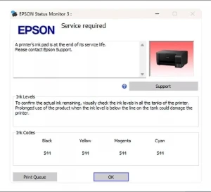 Reset Epson L3250 Ilimitado - Envio Imediato - Others