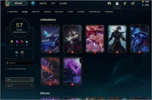 Conta LOL (OURO) com uma conta no wild rift (bônus) - League of Legends