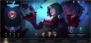 Conta LOL (OURO) com uma conta no wild rift (bônus) - League of Legends