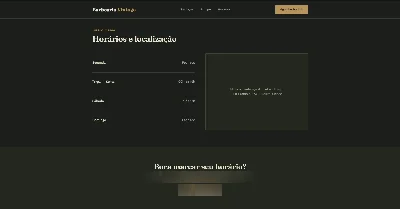 Template de Site para Barbearia — Design Vintage, Pronto pra - Sites, Lojas e Sistemas Prontos Sites e Scripts