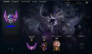 Conta mestre lol 63% winrate