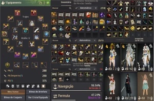 Conta black desert 665gs, recheada de items