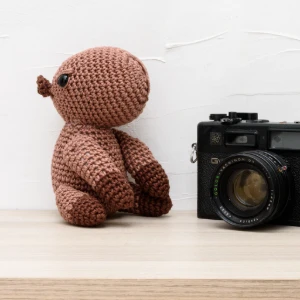Capivara Amigurumi - Artesanato e Personalizados