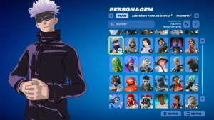 Conta Fortnite | 95 Skins | Satoru Gojo | Entrega automática