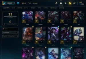 CONTA PLATINA 3 PRA VENDER LOGO - League of Legends LOL