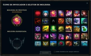 CONTA PLATINA 3 PRA VENDER LOGO - League of Legends LOL