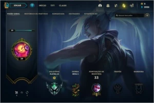 CONTA PLATINA 3 PRA VENDER LOGO - League of Legends LOL