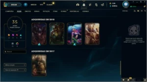 Conta LoL, Muitas Skins Boas, Prata 1 - League of Legends