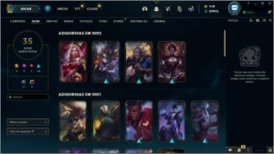 Conta LoL, Muitas Skins Boas, Prata 1 - League of Legends