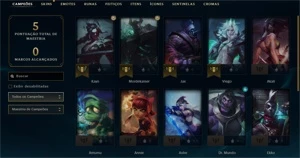 Conta Bronze 1 para main kayn - League of Legends LOL