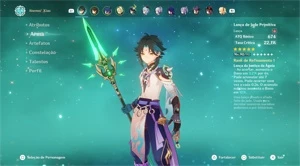 AR 58 10 PERSONAGENS T5 E 2 ARMAS T5 (CONTA ENDGAME) - Genshin Impact
