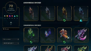 Conta valorant + LOL + TFT +3800 reais gastos no TOTAL - League of Legends