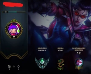 🚀 CONTA PLATINA IV + MMR ALTO A VENDA - League of Legends LOL