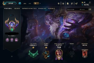 Conta lol com 791 skins Valor 6,324 Reais. - League of Legends