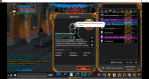 Conta aqw + 2 heromart + 108 space inv - Adventure Quest World