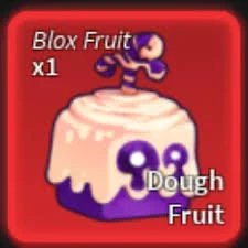 Conta de BloxFruits Dough no inventário