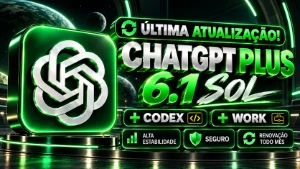 CHATGPT PLUS 6 ASTRA ORIGINAL 30 DIAS [+CODEX +WORK] NOVO!