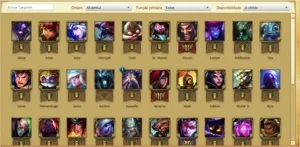 CONTA LEAGUE OF LEGENDS, PRATA E SKIN (BORDINHA) LOL