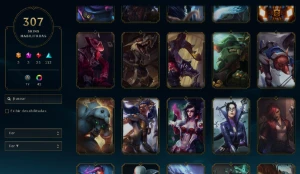 Conta do LoL Level 433 SEM ELO 307 skins - League of Legends