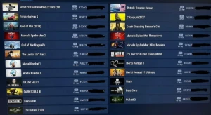 Conta offline steam variados jogos (Marvel's Spider-Man 2 ,