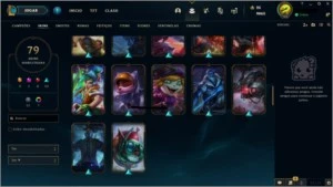 Conta league of legends avaliada em 1100 LOL