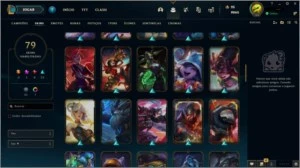 Conta league of legends avaliada em 1100 LOL