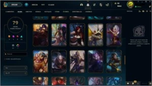 Conta league of legends avaliada em 1100 LOL