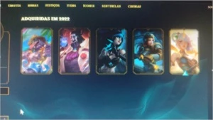 Conta League Of Legends Level 17 com 1375 RP's grátis! LOL