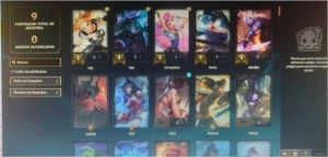 Conta League Of Legends Level 17 com 1375 RP's grátis! LOL
