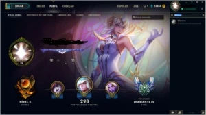 Conta Diamante League of Legends LOL