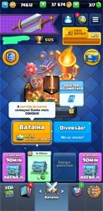 CONTA CLASH ROYALE